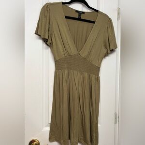 Forever 21 Olive Dress